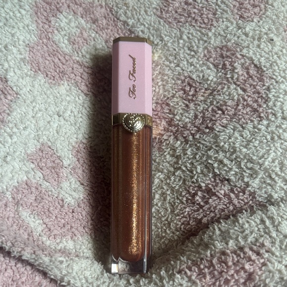 Too Faced Sparkling Bronze Lip Gloss - Picture 1 of 1